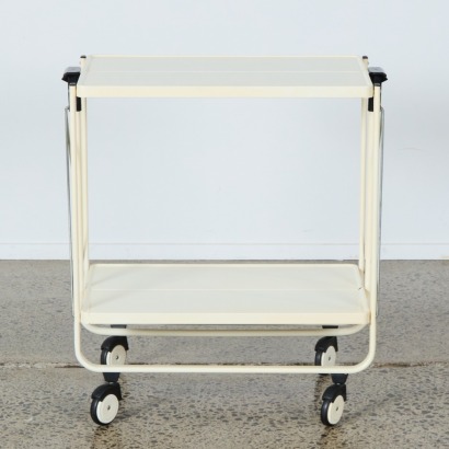 A Folding Bar Cart by Louis Lucien Lepoix for FRZ, West Germany