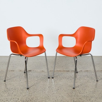 A Pair of Jasper Morrison Hal Chairs for Vitra