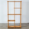 An Asymmetrical Pine Bookshelf