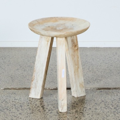 A Rustic Side Stool