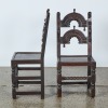 A Pair of English Oak Dining Chairs, c. 17th-Century - 2