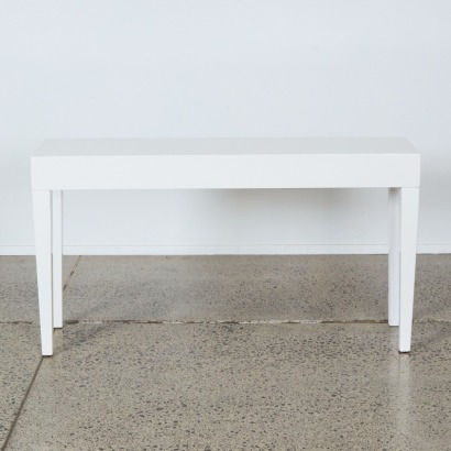 A Modern White Hallway Table