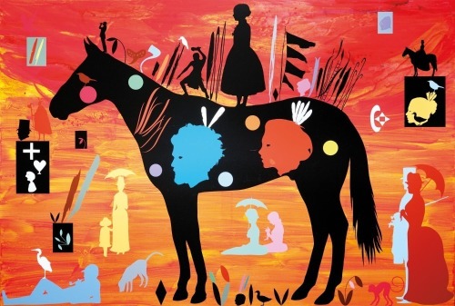 CHRIS HEAPHY A Sunny Afternoon with Phar Lap on the Island of La Grande Jatte
