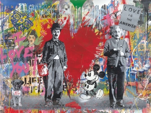 MR BRAINWASH Juxtapose