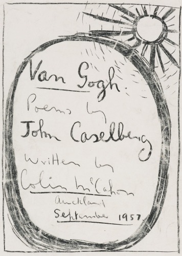 COLIN MCCAHON Van Gogh: Poems by John Caselberg