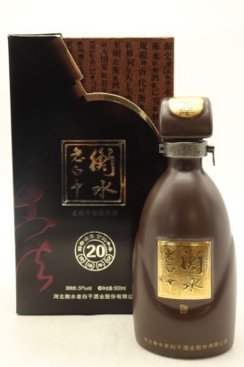 (1) Heng Shui Lao Bai Gan 20 Year Old, Hebei, 39% ABV, 500ml (GB)