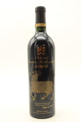 (1) 2000 Chateau Mouton Rothschild, Pauillac [JR17.5] [RP97] [WE97]