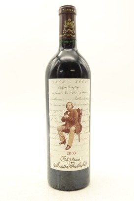 (1) 2003 Chateau Mouton Rothschild, Pauillac [JR16.5]