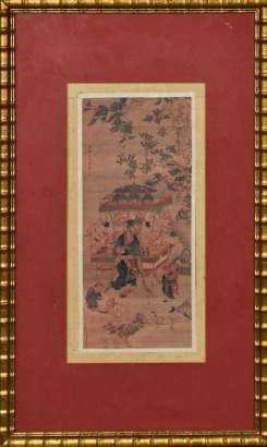 A Vintage Chinese Illustration Reproduction Print