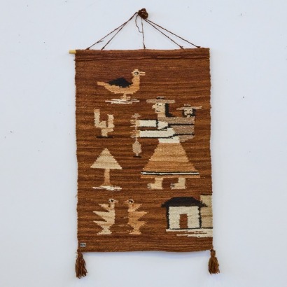 A Mid-Century Wool Hanging