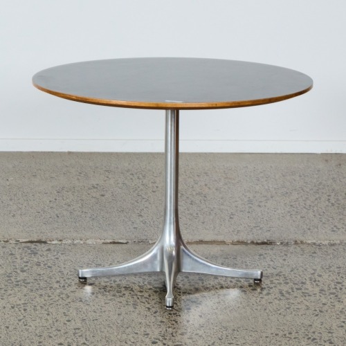 A Large Pedestal Table by George Nelson for Herman Miller