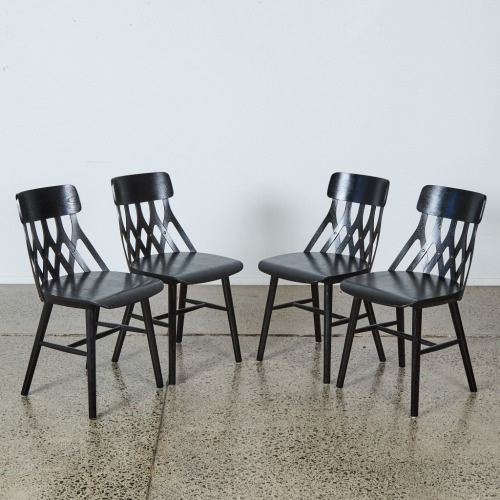 A Set of Four Y5 Dining Chairs by Sami Kallio for Hans K, Sweden