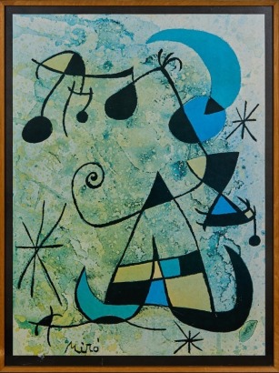 A Joan Miro Reproduction Print