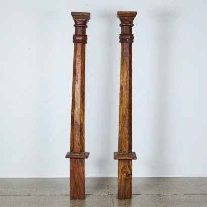 A Pair of Kauri Columns
