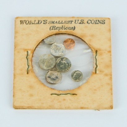 A Set of Tiny USA Replica Coins