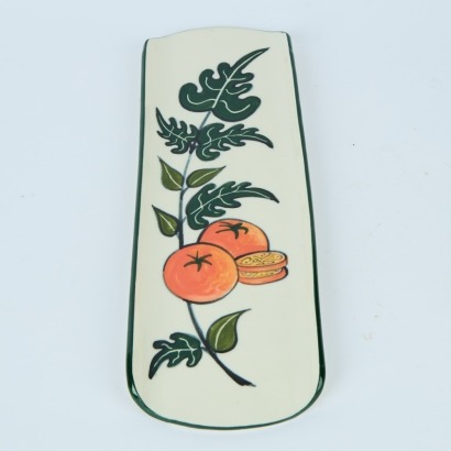A Stuart Slade Persimmon Plate