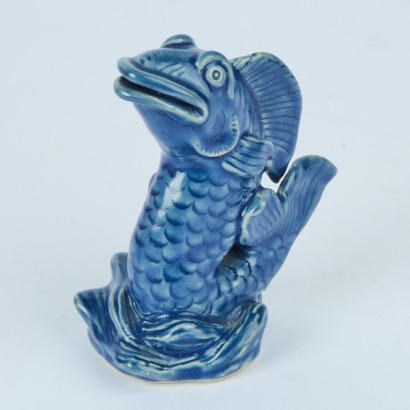 A Blue Koi Fish