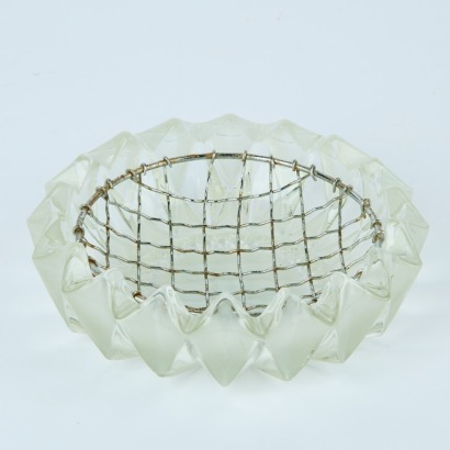 A Vintage Glass Ashtray