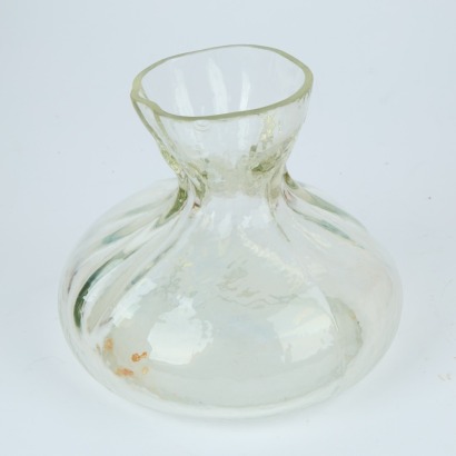 An Organic Clear Glass Vessel