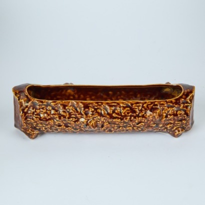 A Large Temuka Ware Log Vase