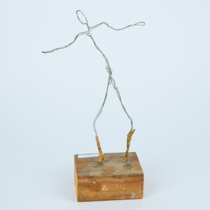 A Crafted Wire Figure
