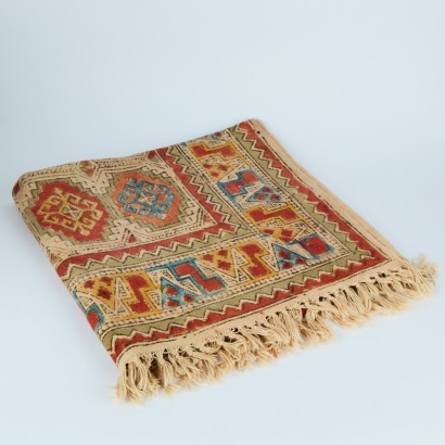 A Hand-Knotted Indian Rug