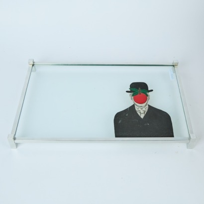 A Rene Magritte Style 'The Son of Man' Wall Hanging