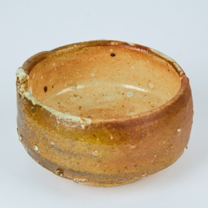 A Duncan Shearer Anagama Fired Tea Bowl