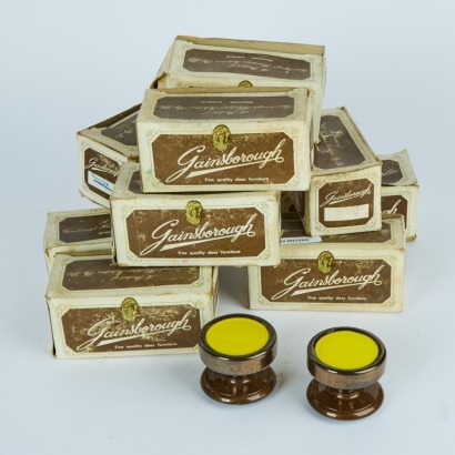 A Collection of Retro Door Knobs by Gainsborough