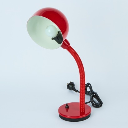 A Planet Lighting Jetage Red Adjustable Lamp