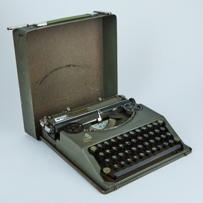 An 'Hermes Baby' Model Portable Typewriter by Paillard, Switzerland A/F