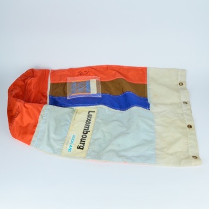 A Decorative Luxembourg Auckland International Mail Sack