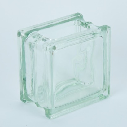 A Small Glass Brick Vase, Germany