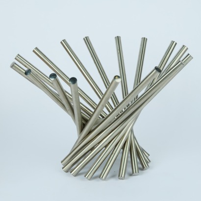 A Folding Stainless Steel Fruit Bowl