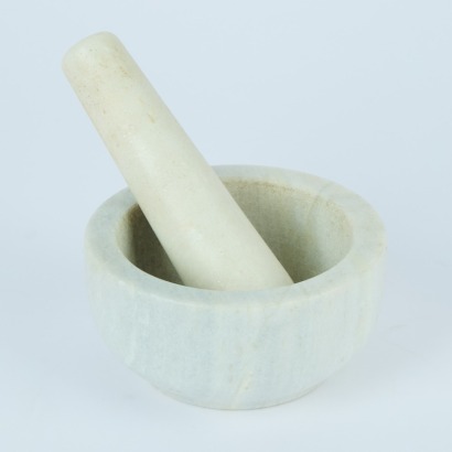 A Marble Mortar and Pestle