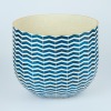 A Large Mark Mitchell Chevron Vase