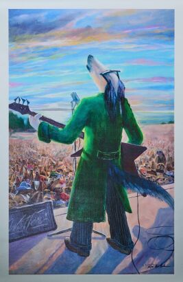 IVAN CLARKE Mick the Basshound, 50/150