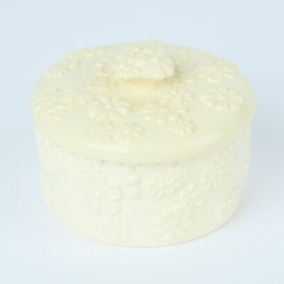 A Floral Arnel Ceramic Lidded Box