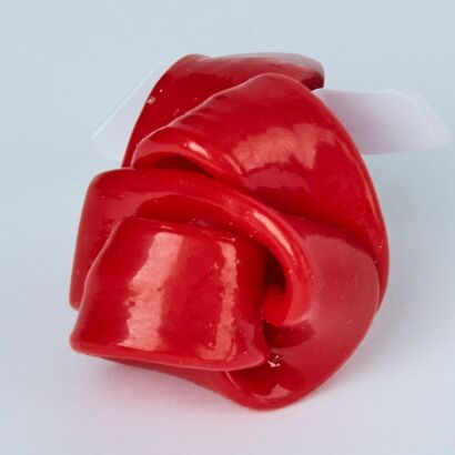A Handmade Ring by Andrea Corsi and Gaetano Pesce for Fish Design