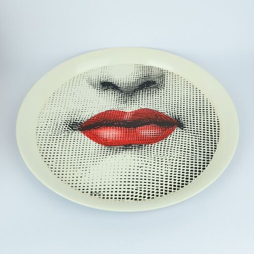 A Large Fornasetti Bocca Lips Tray