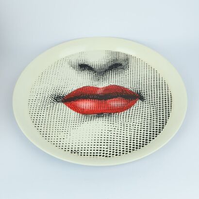 A Large Fornasetti Bocca Lips Tray