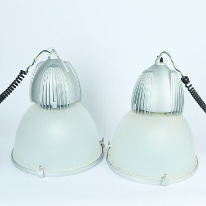 A Pair Of Iguzzini Industrial Lamps