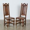 A Pair of Oak Hall Chairs, c. 17th-Century
