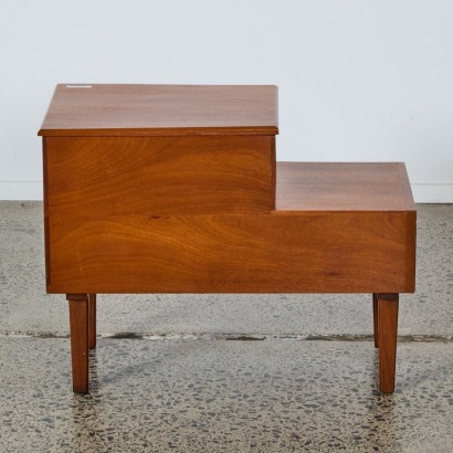 A Mid-Century Mahogany Sewing Cabinet