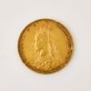 A full, 1892 Sovereign Coin of 22mm in Diameter