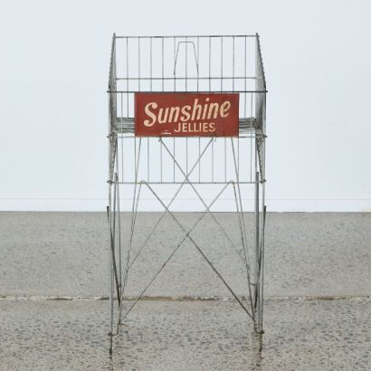 A Vintage New Zealand Advertising Stand