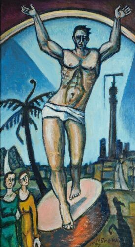 NIGEL BROWN Man on a Pedestal