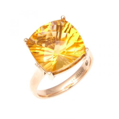 9ct Citrine Cocktail Ring