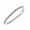 18ct White Gold Sapphire Tennis Bracelet