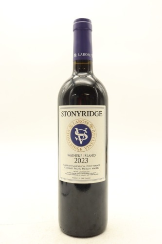 (1) 2023 Stonyridge Vineyard Larose, Waiheke Island
